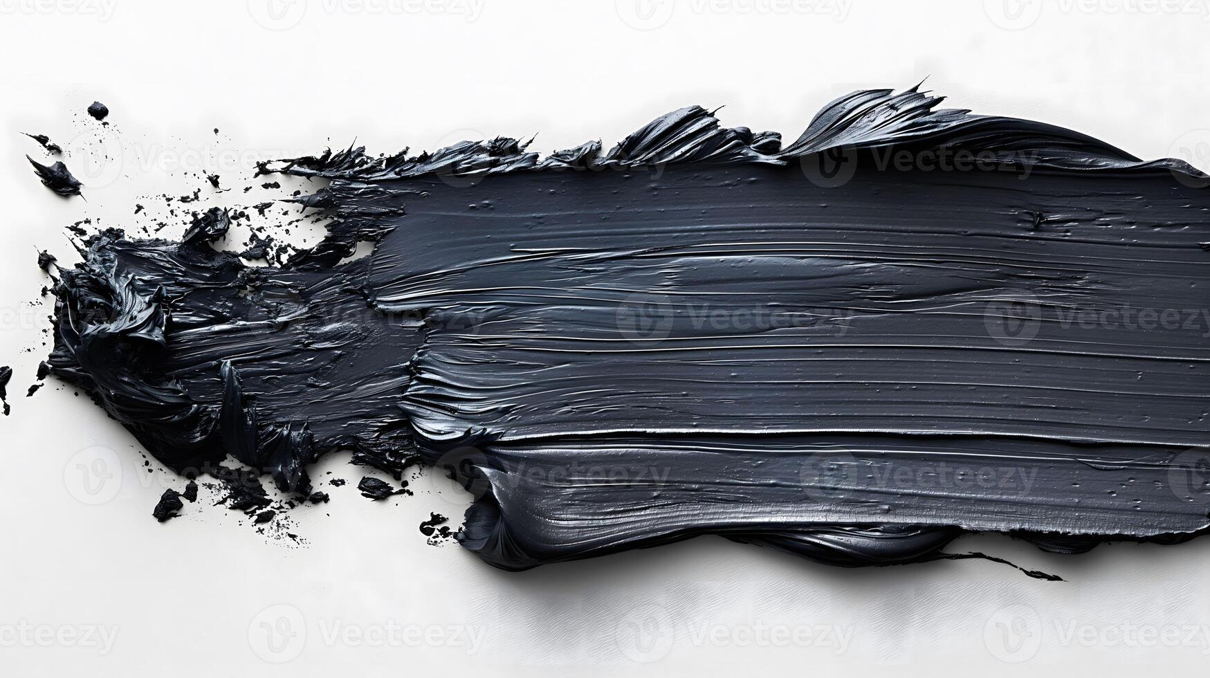 Gray Paint Texture Scratches Isolated on Transparent Background photo