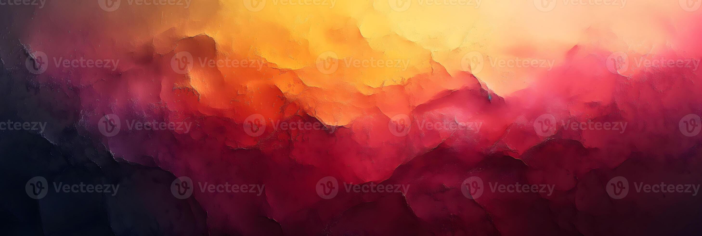 Rough Noisy Background in Grunge Red Pink Yellow Color, for Poster or Banner. Abstract Texture Gradient Background photo