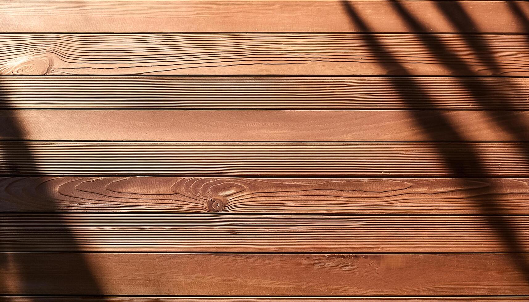 top view of soft brown table with high resolution texture and palm leafs shadows, summer table background with empty space for text or design, soft cozy sunny table backdrop, wooden texture seamless photo
