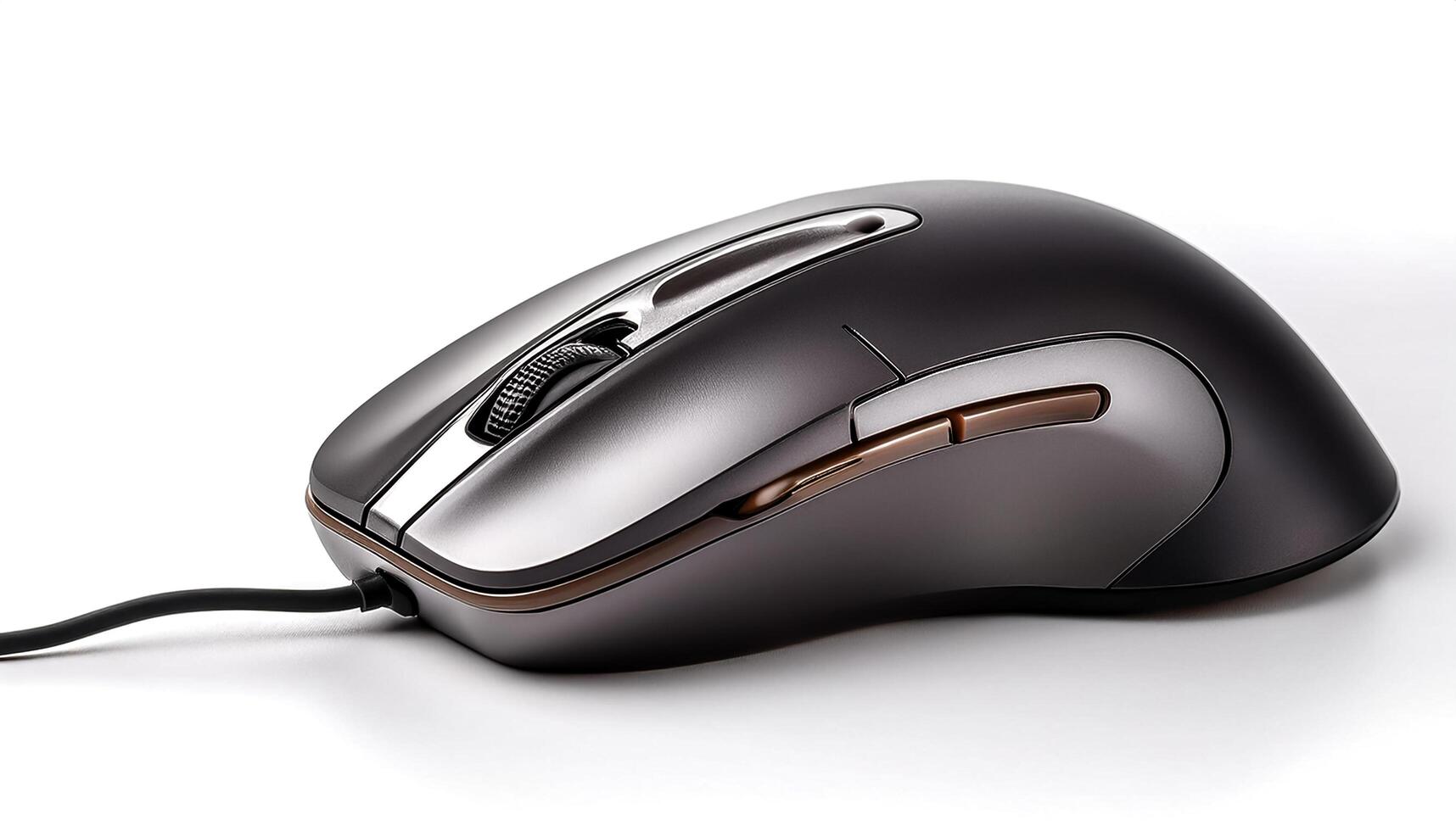 computer mouse isolated on white background photo