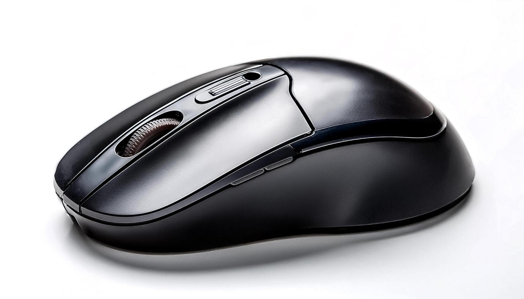 computer mouse isolated on white background photo