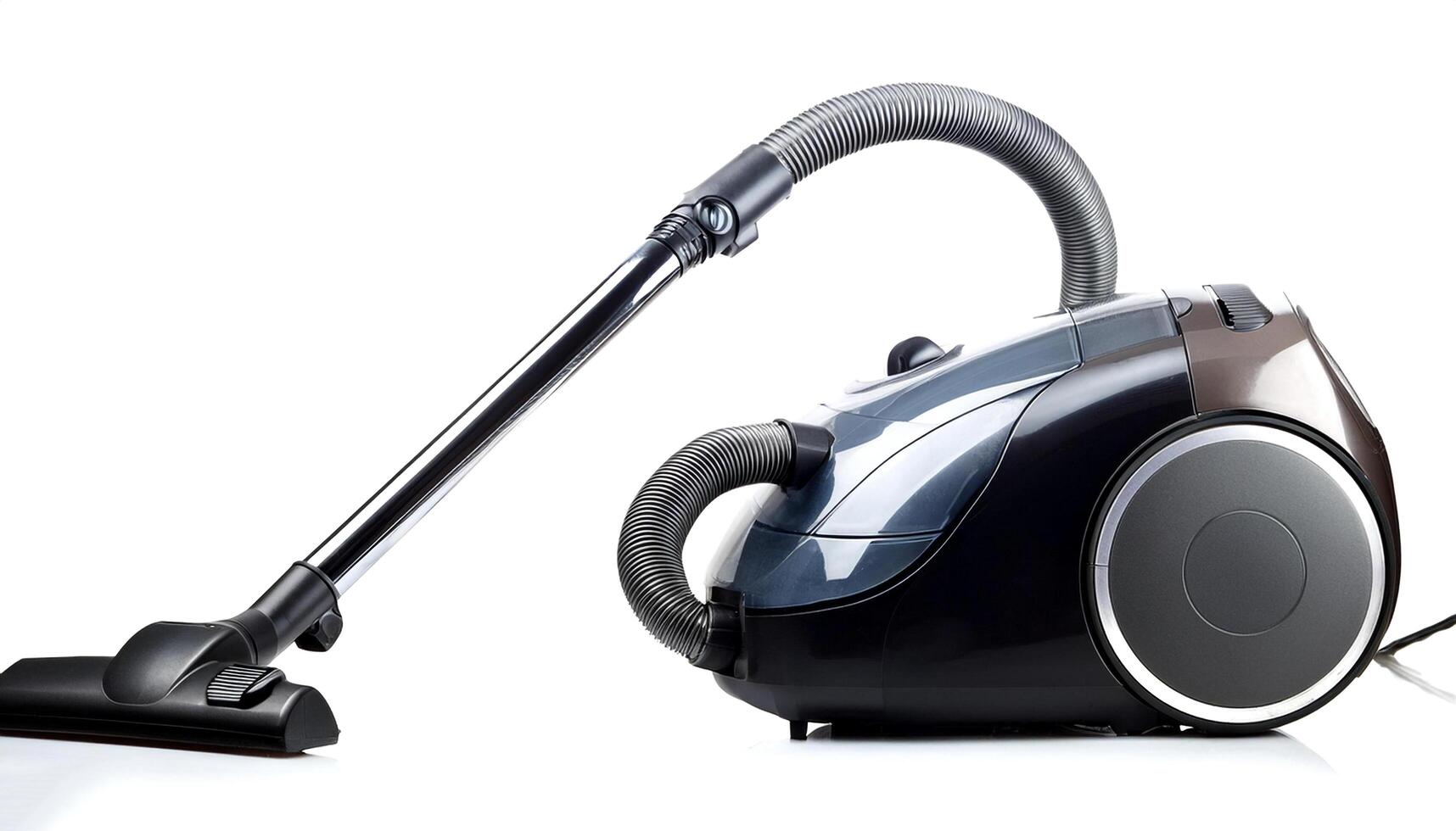 vacuum cleaner isolated on white background photo