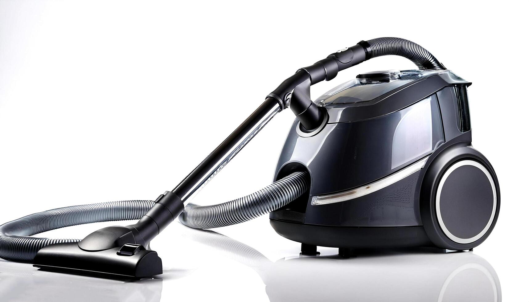 vacuum cleaner isolated on white background photo
