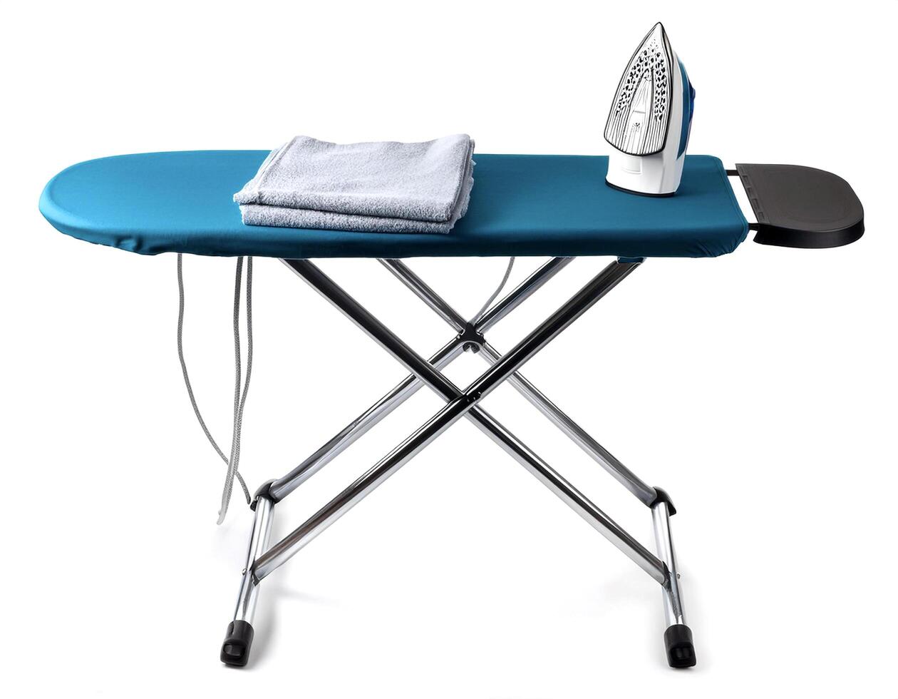 ironing board isolated on white background photo