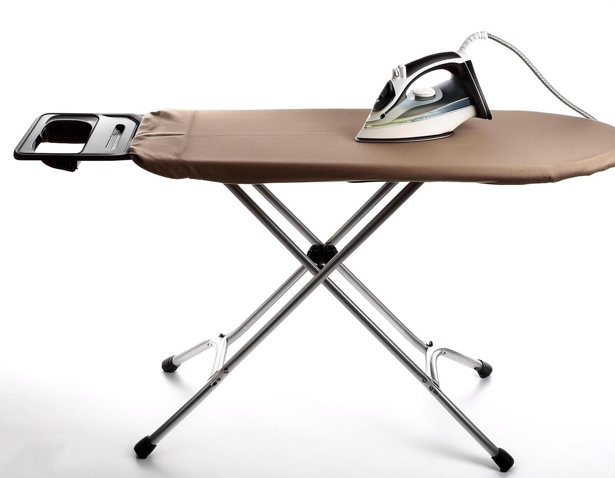 ironing board isolated on white background photo