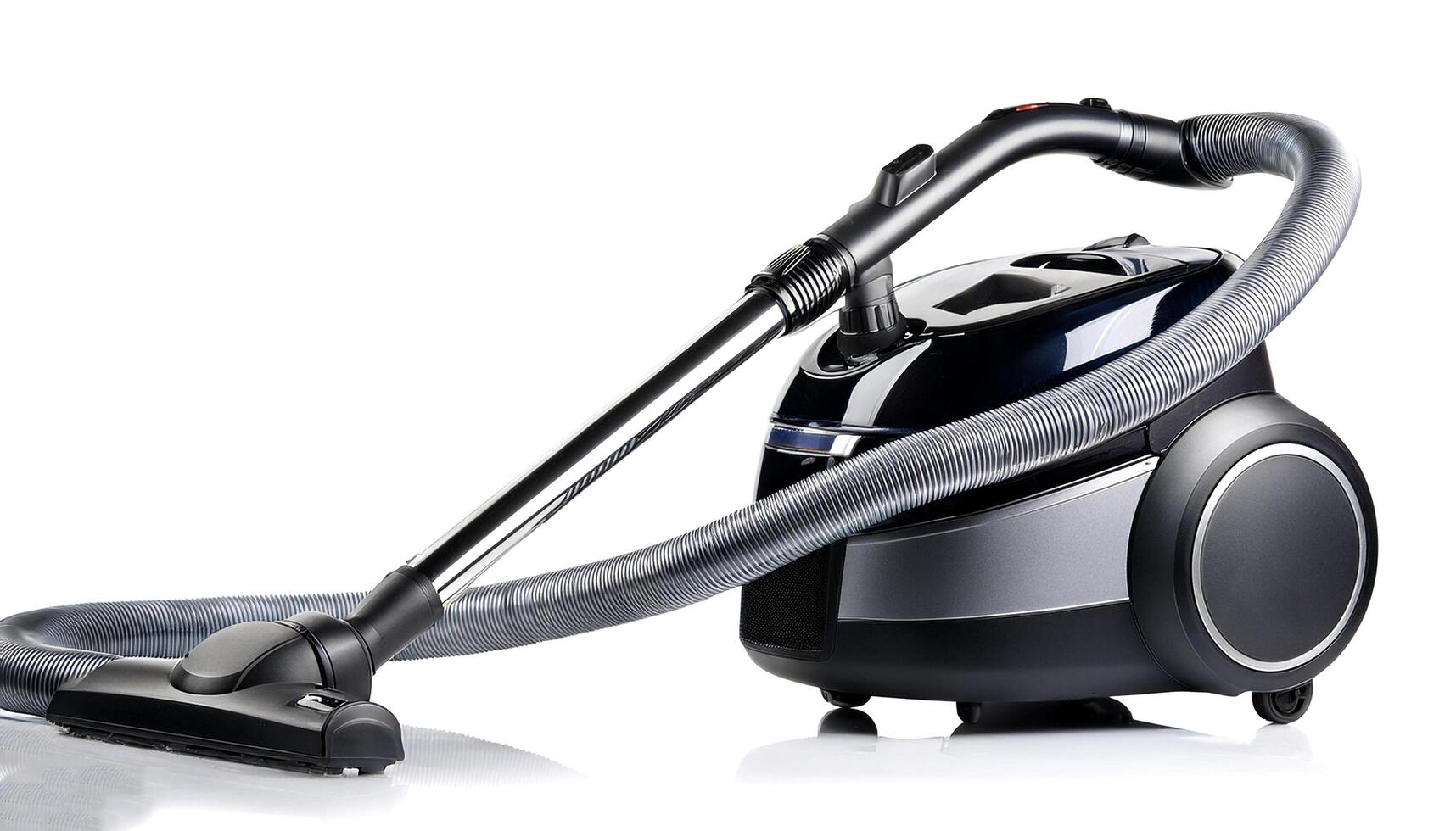 vacuum cleaner isolated on white background photo