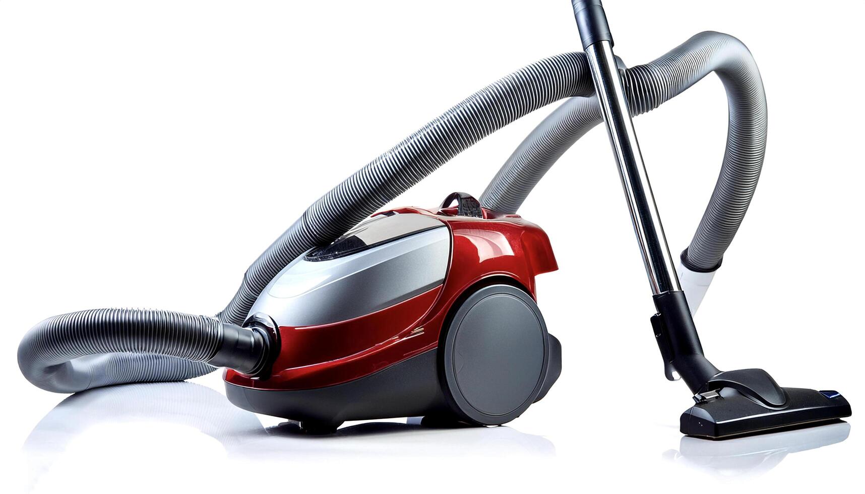 vacuum cleaner isolated on white background photo