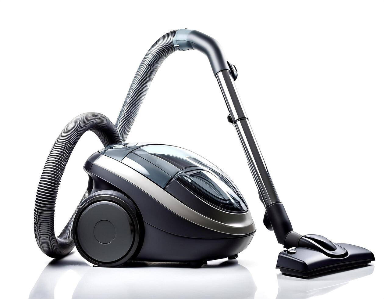 vacuum cleaner isolated on white background photo