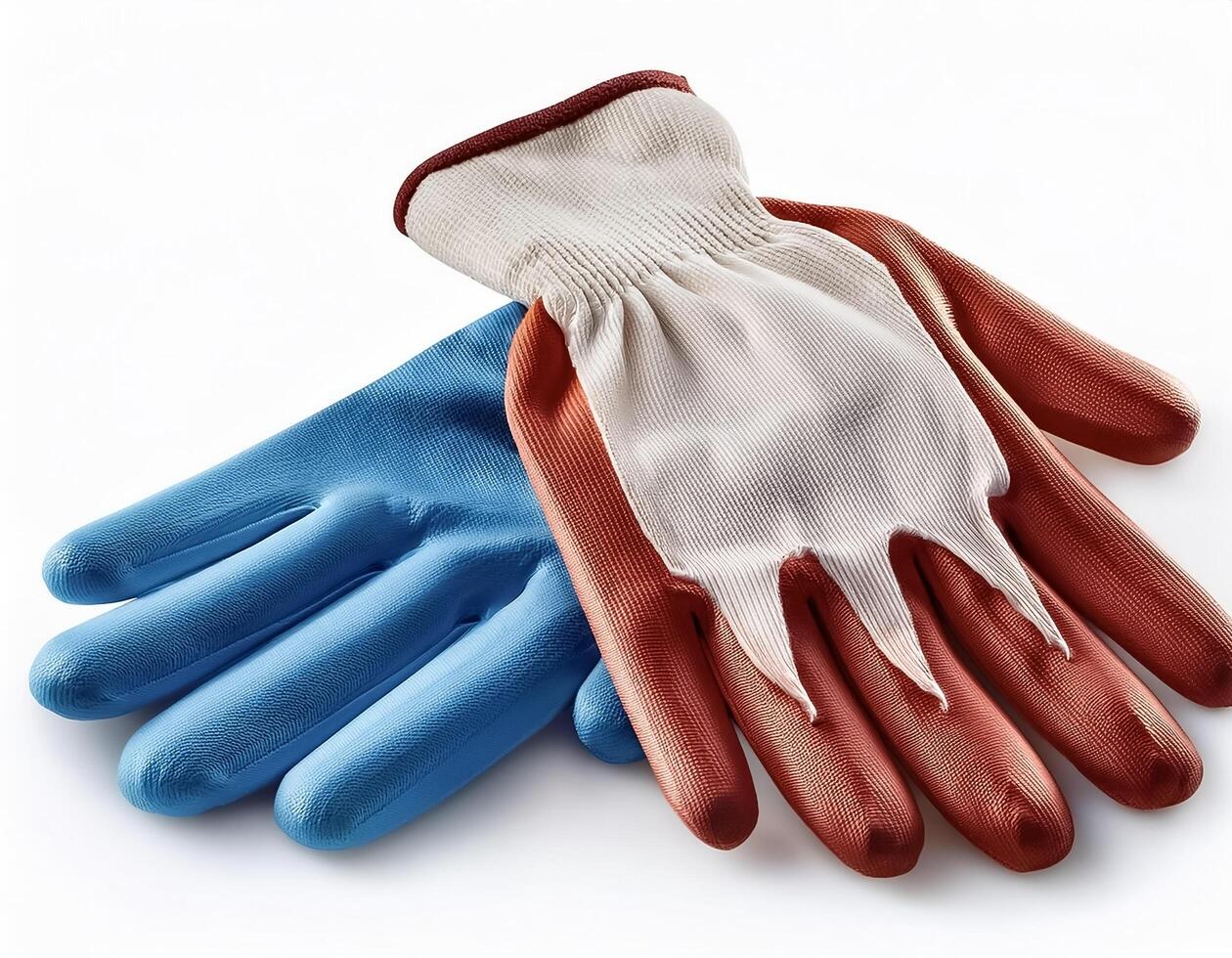 gloves isolated on white background photo