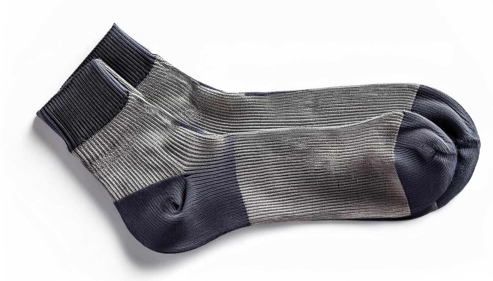 socks isolated on white background photo