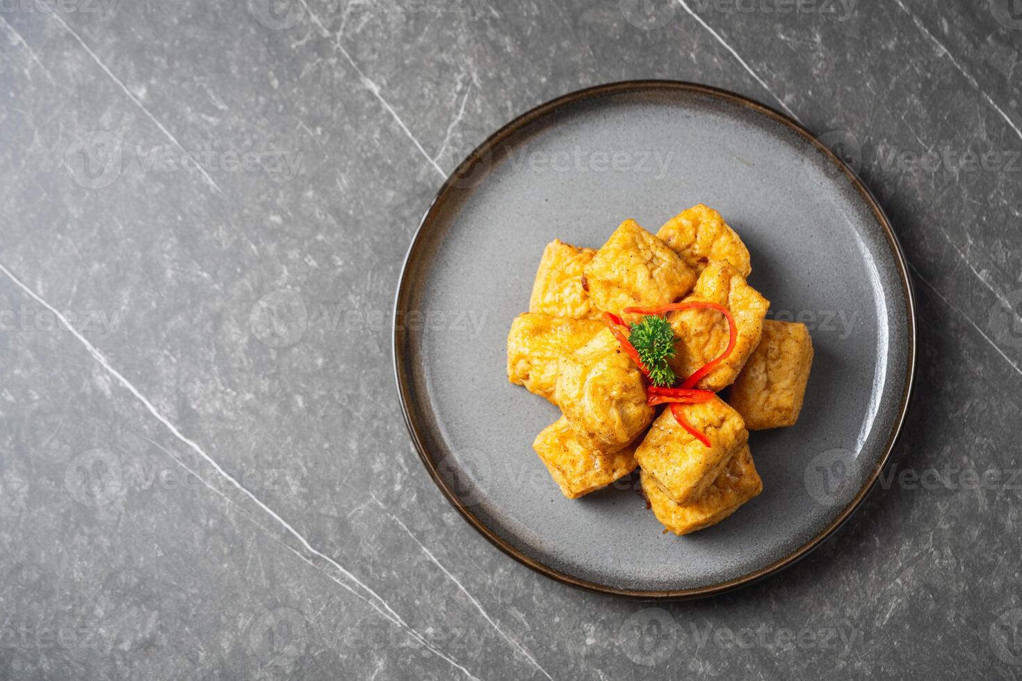 Crispy salt and pepper Tofu photo