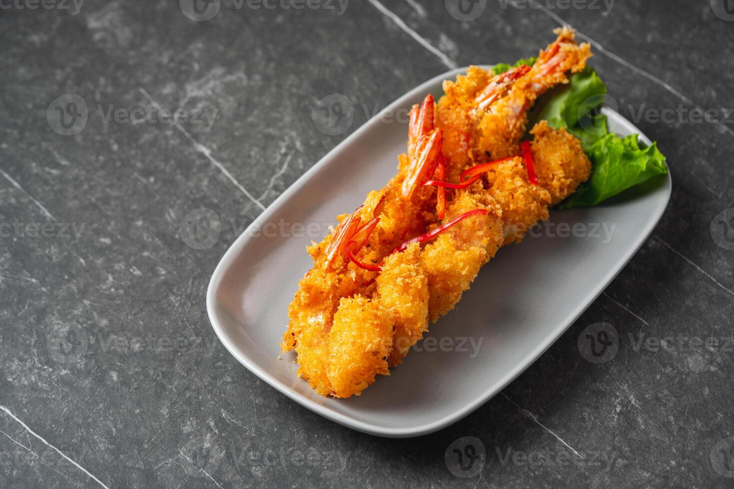 Crispy fried shrimp photo