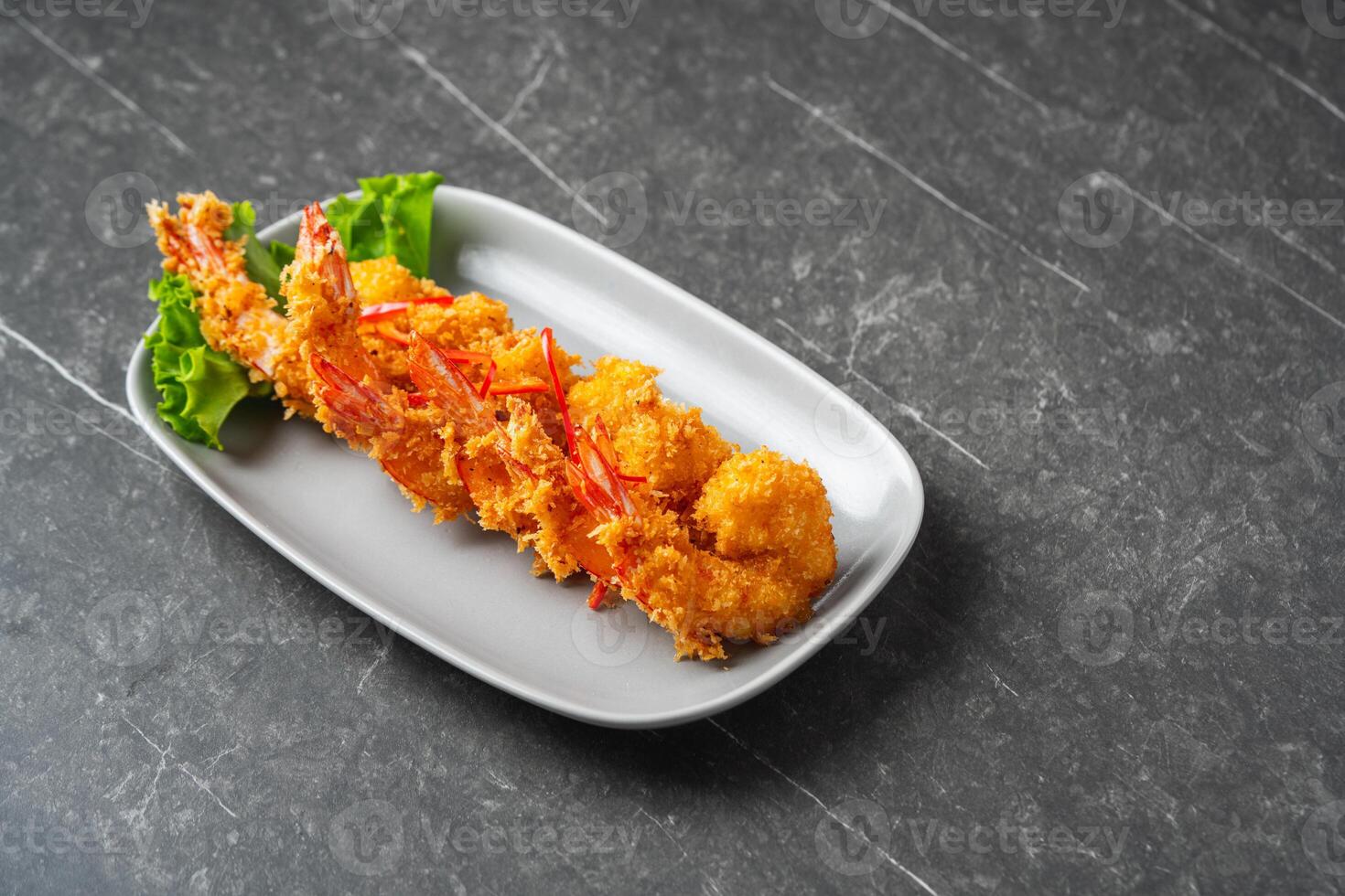 Crispy fried shrimp photo