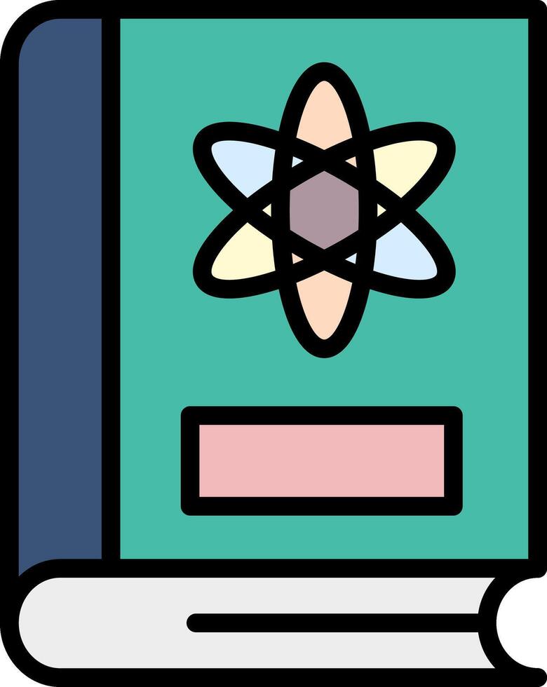 Science Line Filled Icon vector