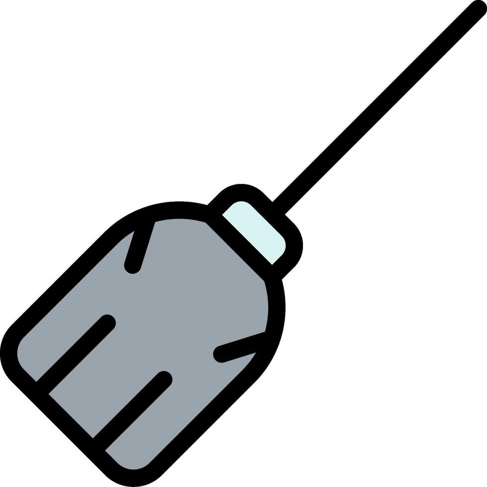 Cleaning Line Filled Icon vector