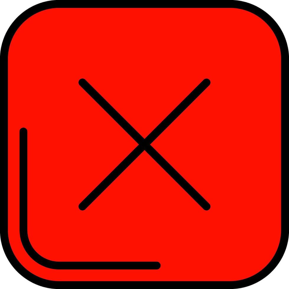 Interface Line Filled Icon vector