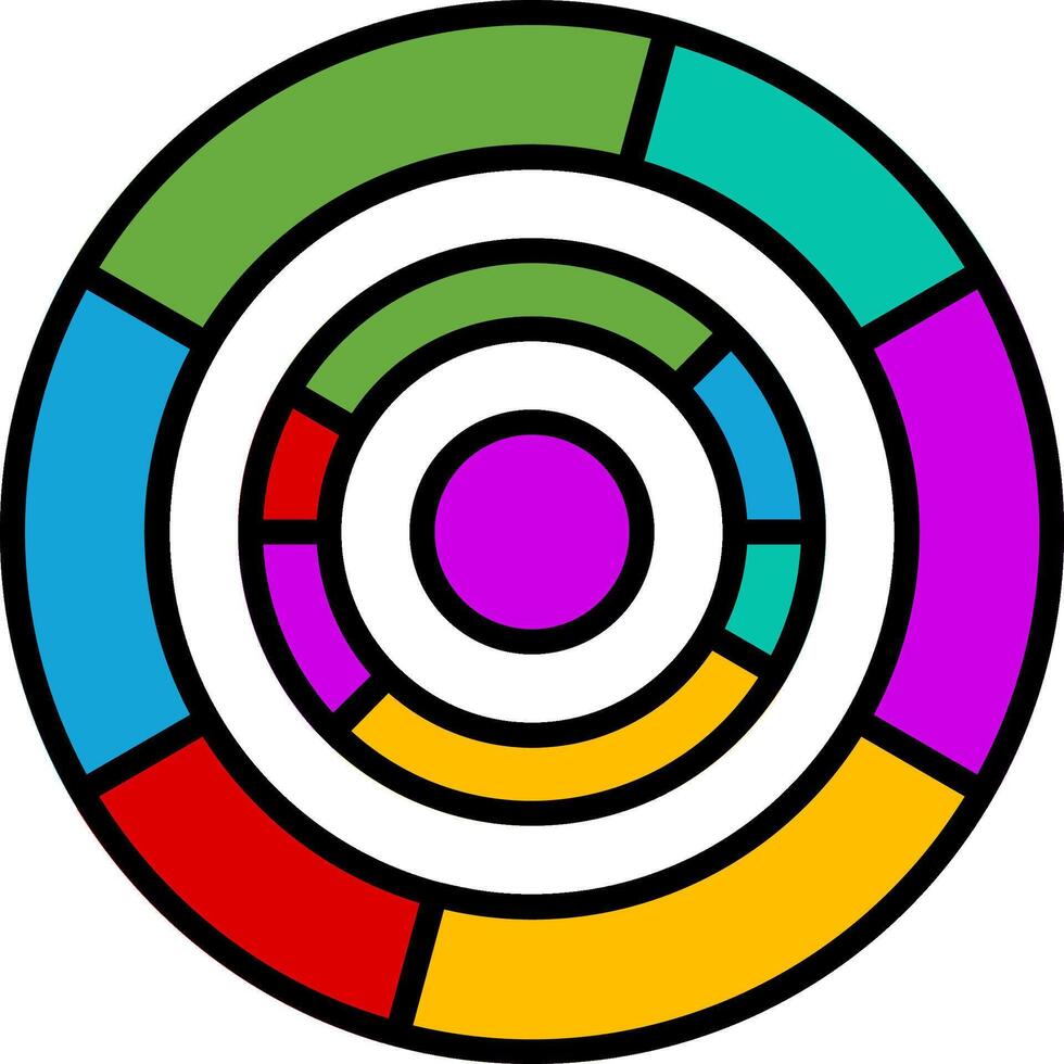 Pie Chart Icon vector