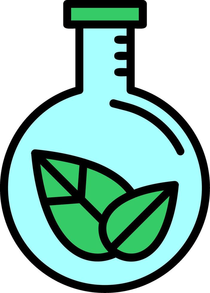 Science Line Filled Icon vector