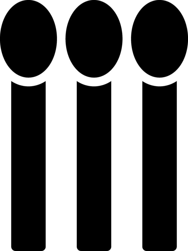 Match Glyph Icon vector