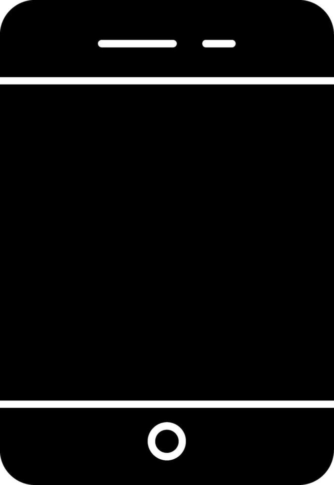 mobile Glyph Icon vector