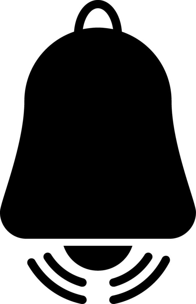 Alarm Glyph Icon vector