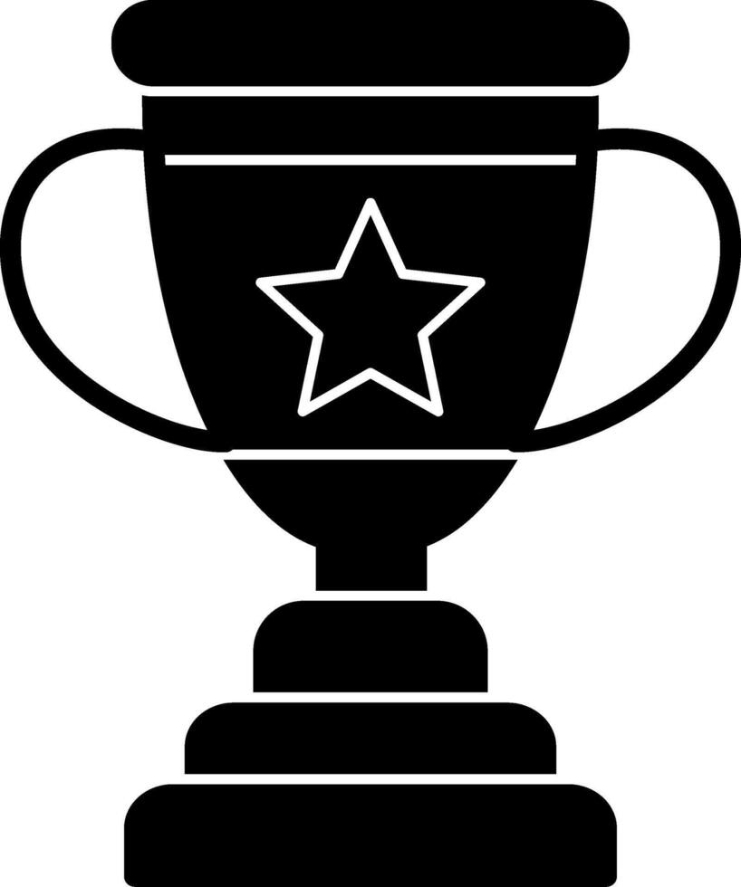 Award Glyph Icon vector