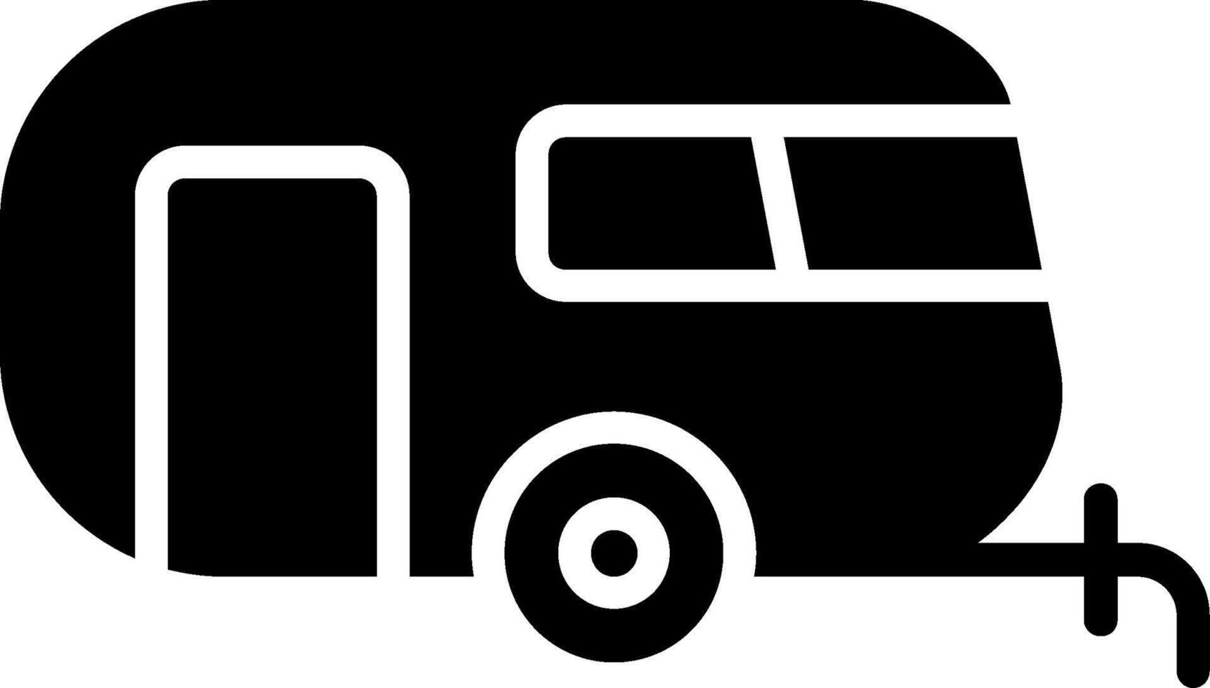 Carvan Glyph Icon vector