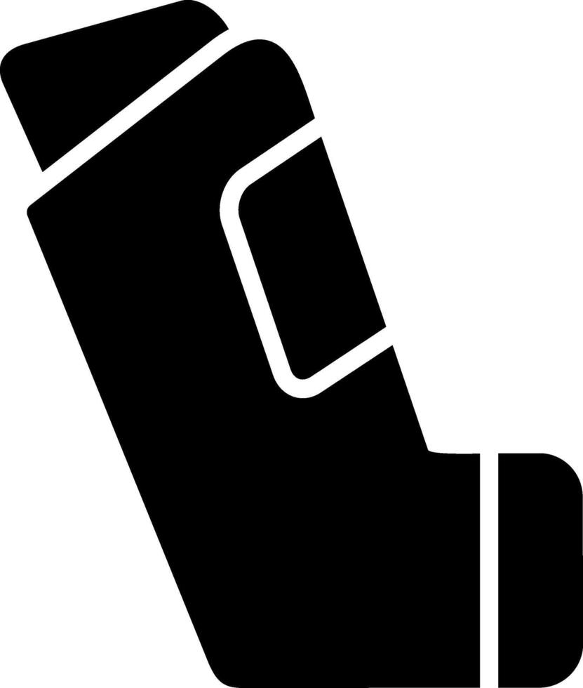 asthma Glyph Icon vector