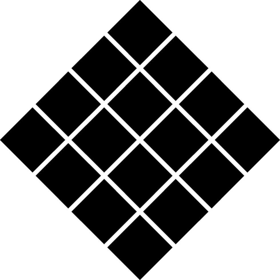 Tiles Glyph Icon vector