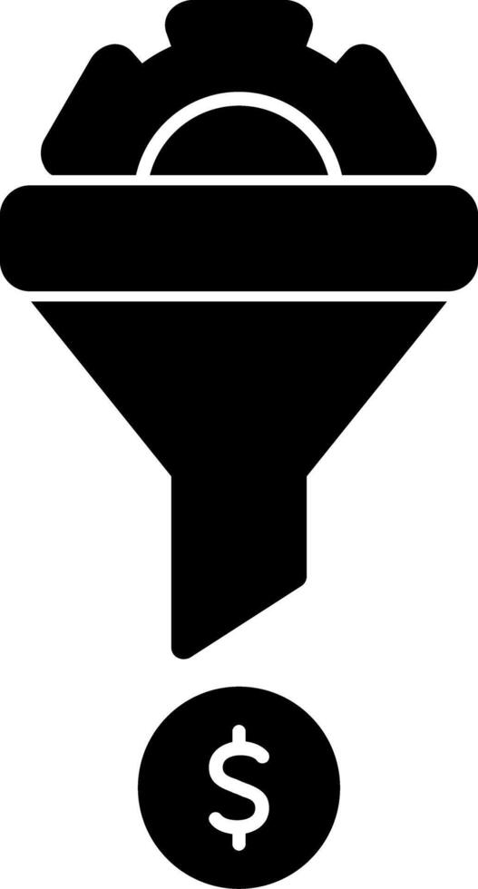 Conversion Glyph Icon vector