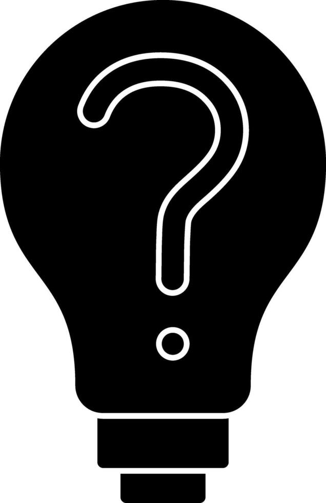 Decision Making Glyph Icon vector