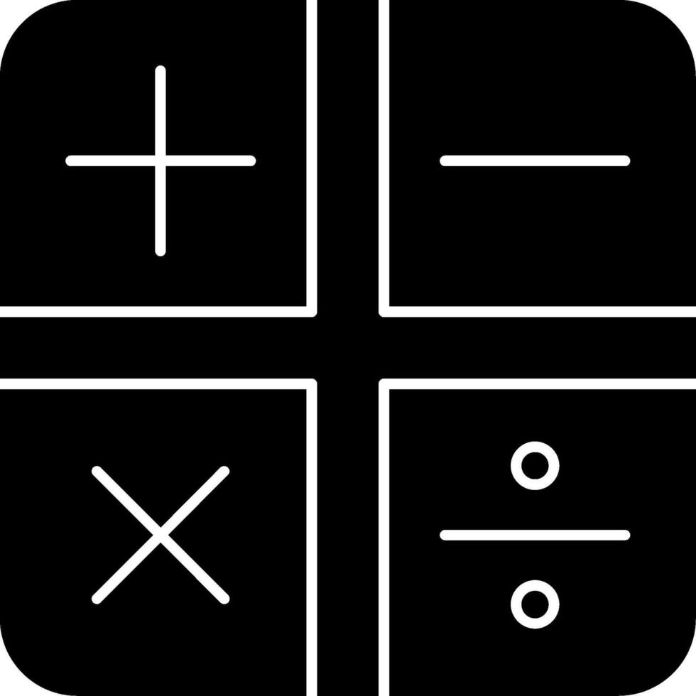 Keys Glyph Icon vector