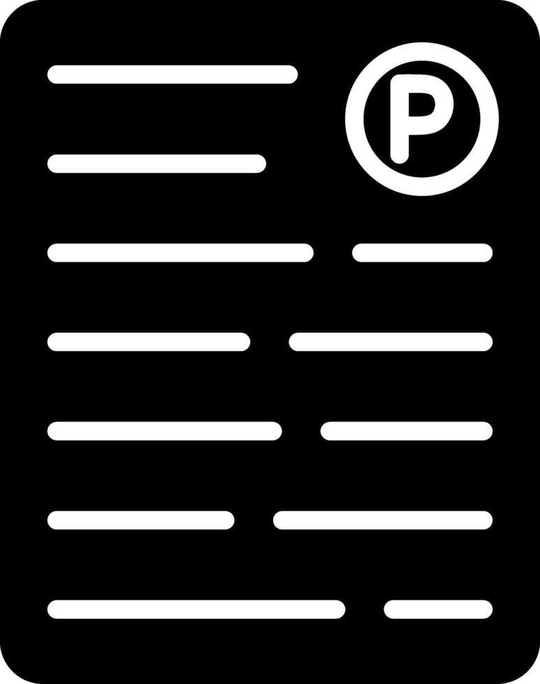 Exams Glyph Icon vector