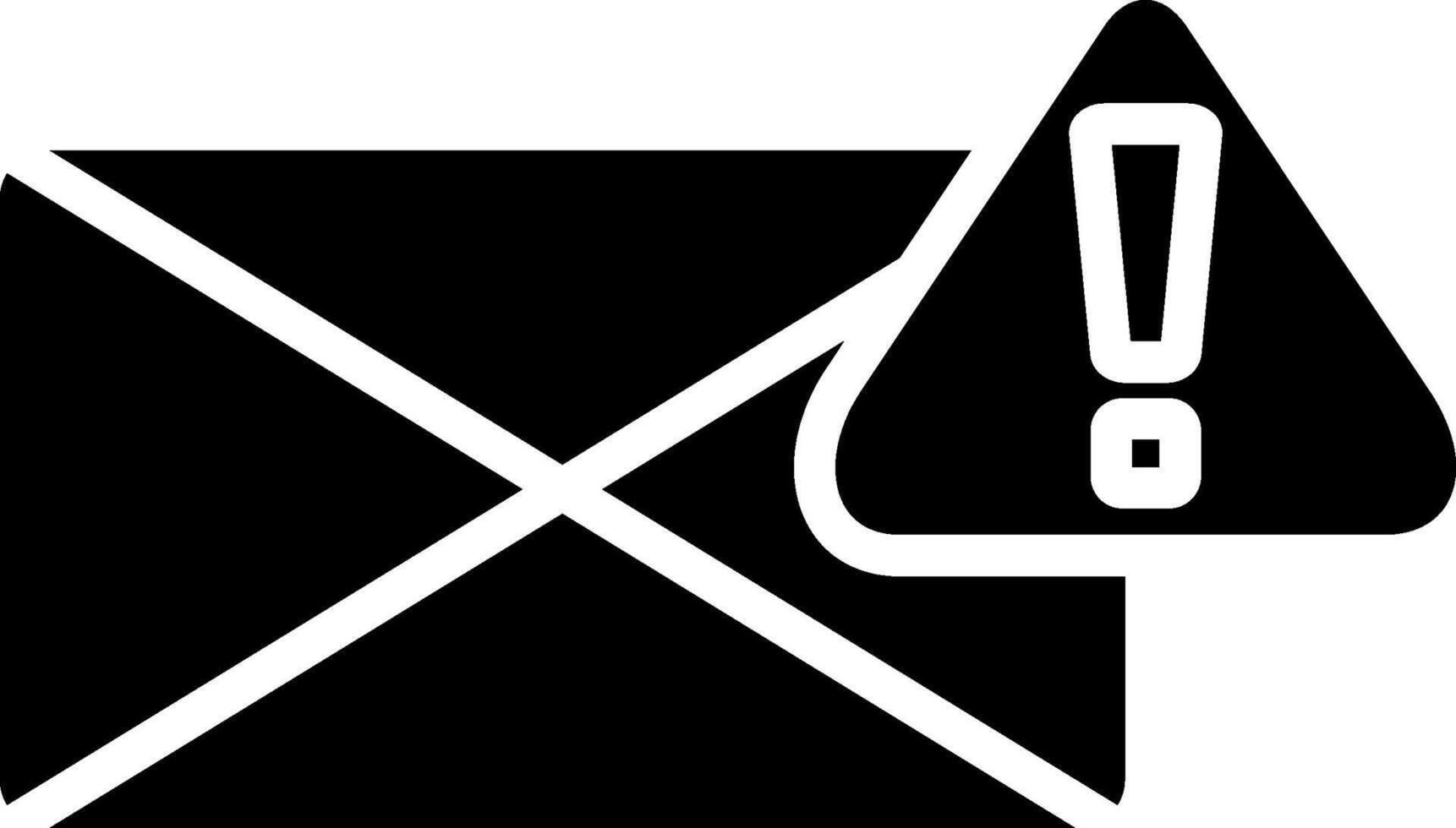 Spam Glyph Icon vector
