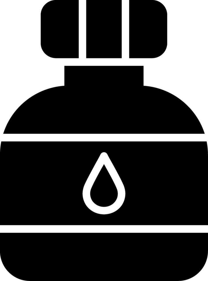 Canteen Glyph Icon vector