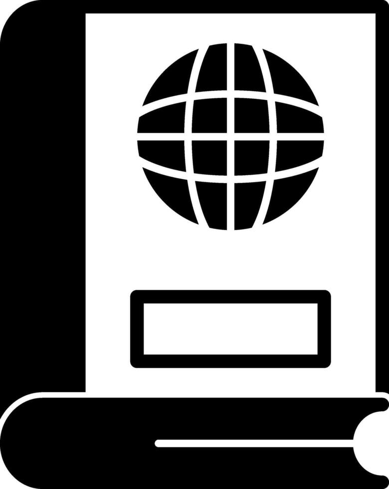 Global Glyph Icon vector