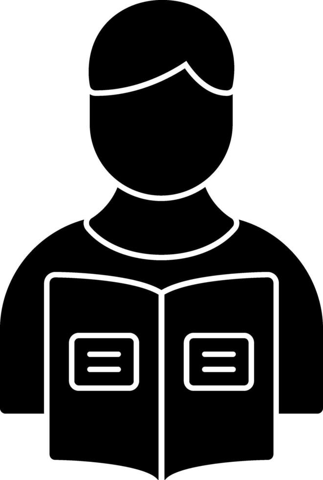 Homework Glyph Icon vector