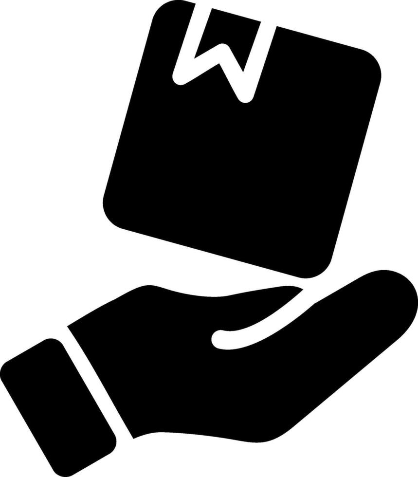 Delivery Glyph Icon vector