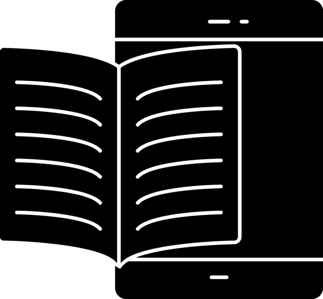 Elearning Glyph Icon vector