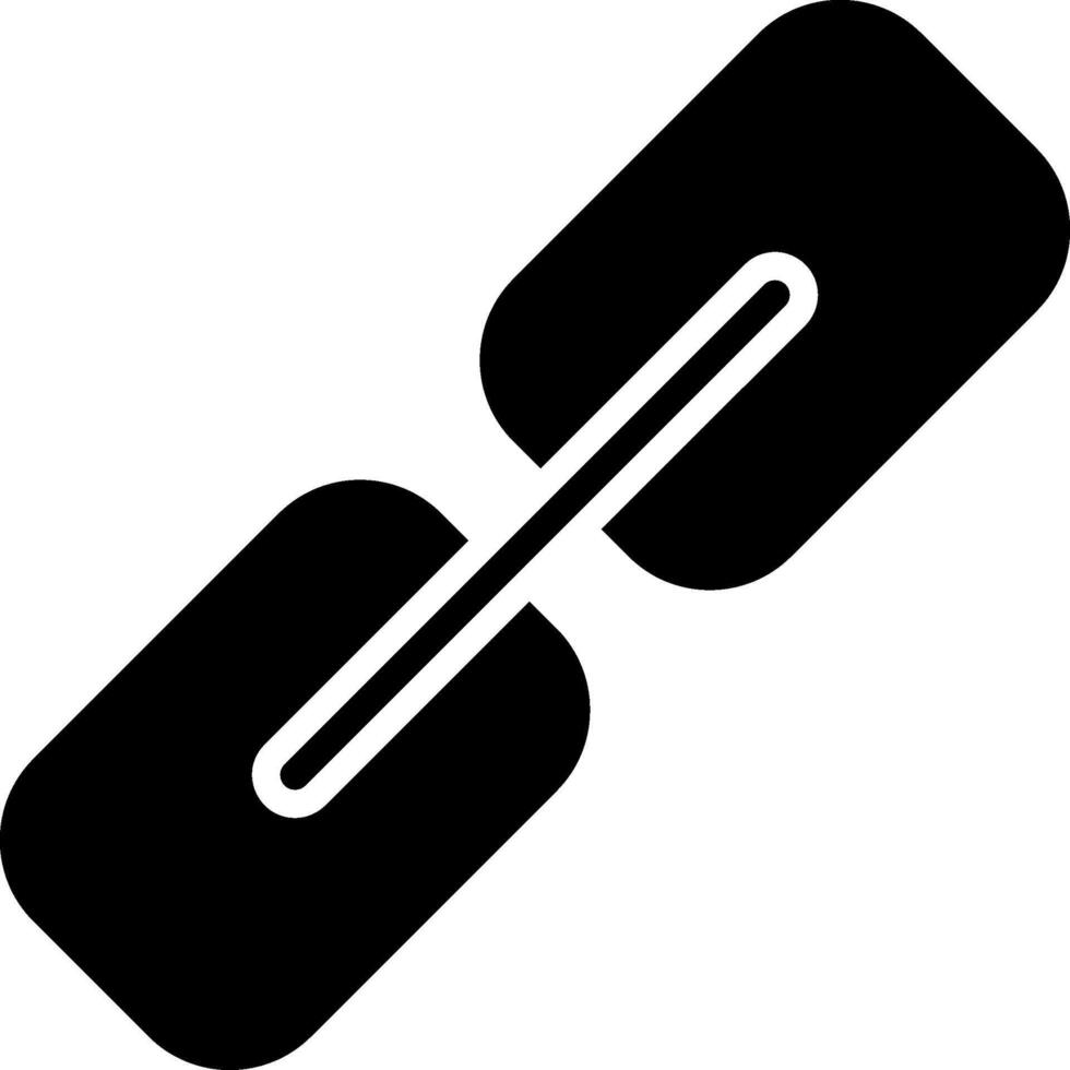 Hyperlink Glyph Icon vector
