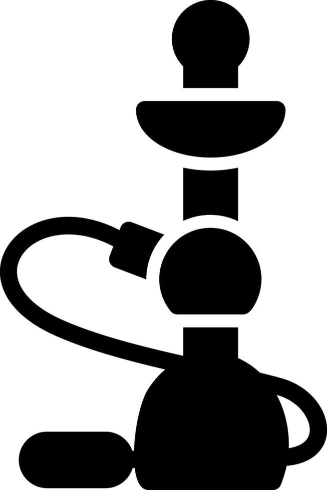 Hookah Glyph Icon vector