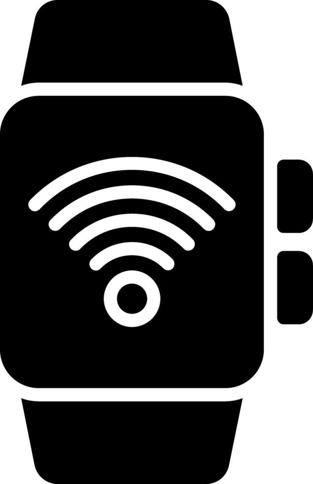 Wifi Glyph Icon vector
