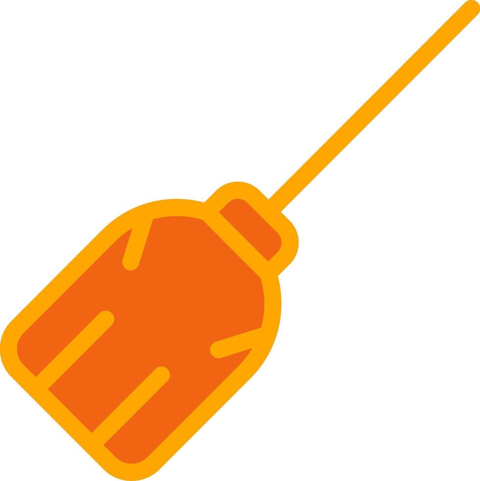 Cleaning Oranage Filled Icon vector