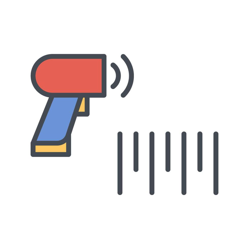 Barcode Scanner Icon Design vector