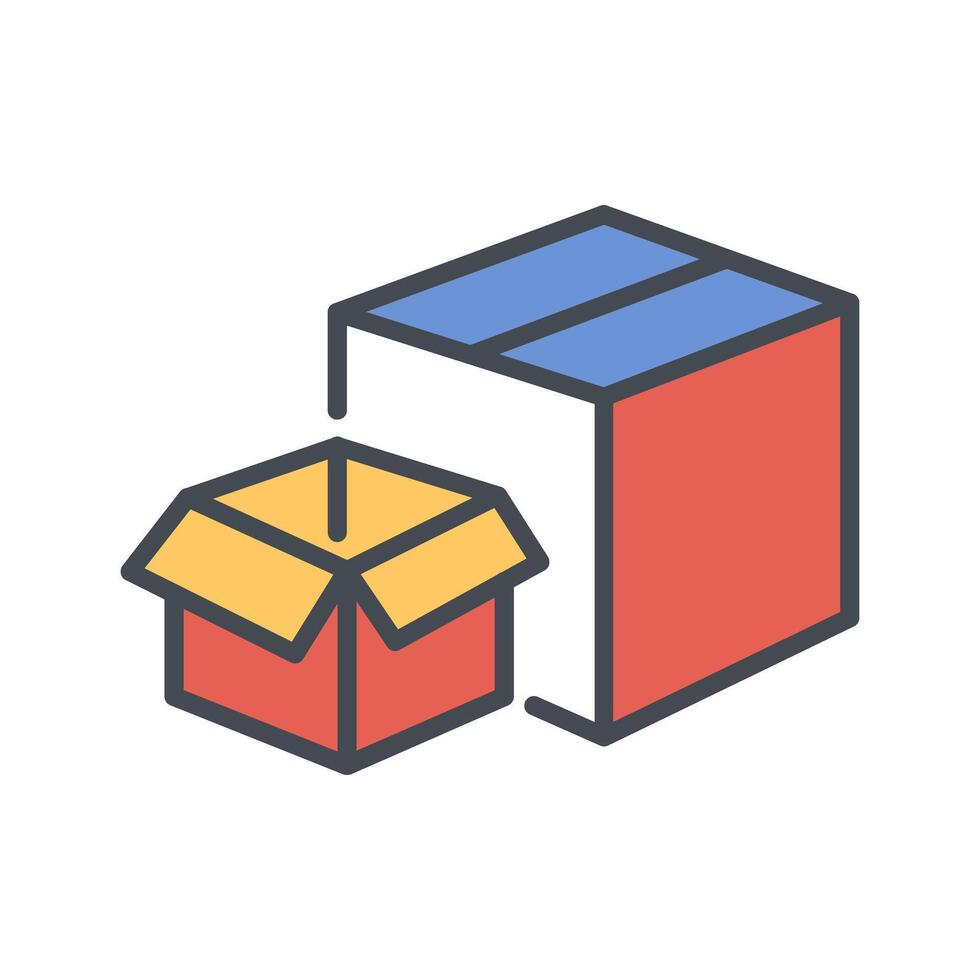 Box Icon Design vector