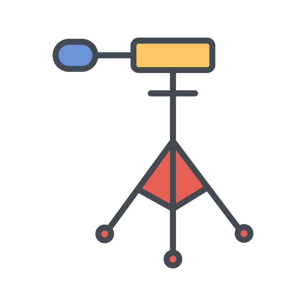 Tripod Tools Icon Design vector