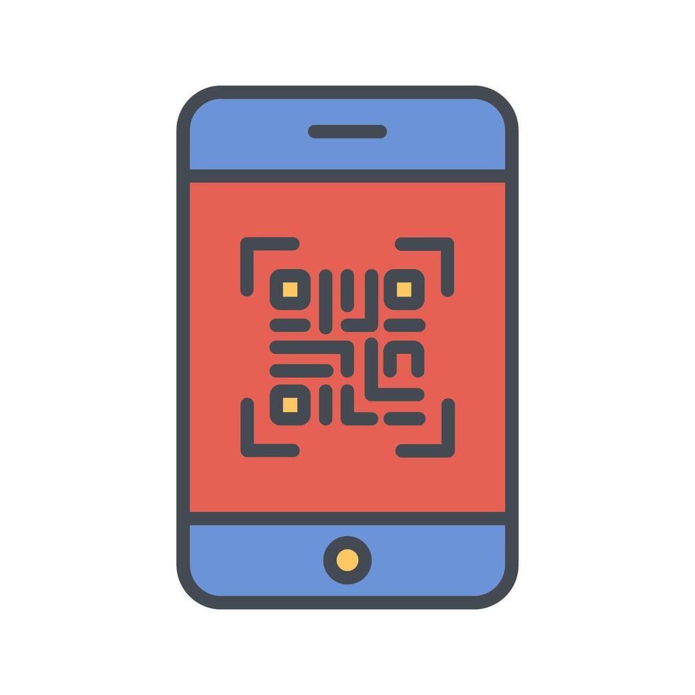 Scanning App Icon Design vector