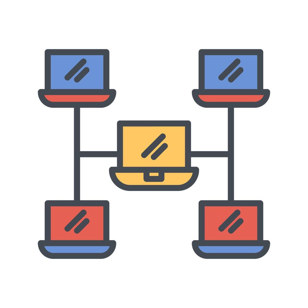 Connection Icon Design vector