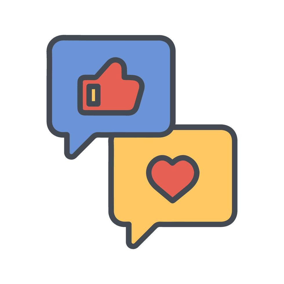User Feedback Icon Design vector