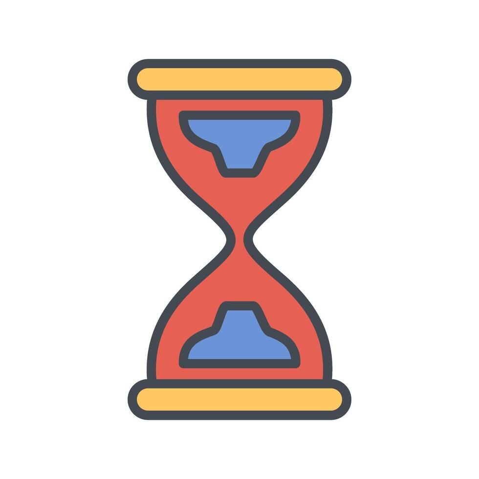 Sand Timer Icon Design vector